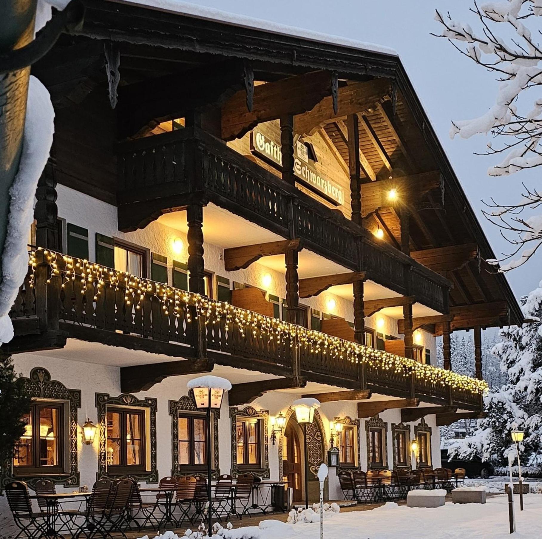 Landgasthof Schwarzberg Inzell Exterior foto